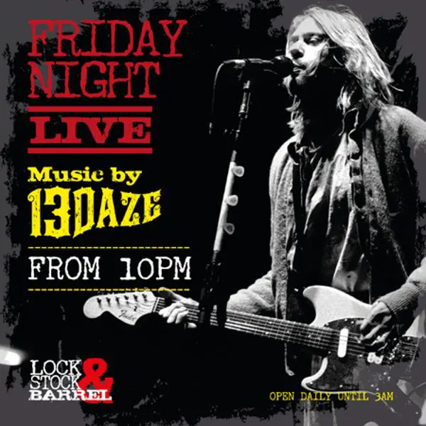Friday Night Live at Lock, Stock & Barrel Dubai