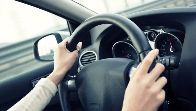What is the importance of the driver's license eye test?