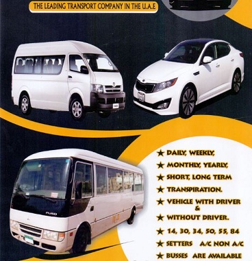 AAli Passenger Transport & Bus Rent Dubai UAE