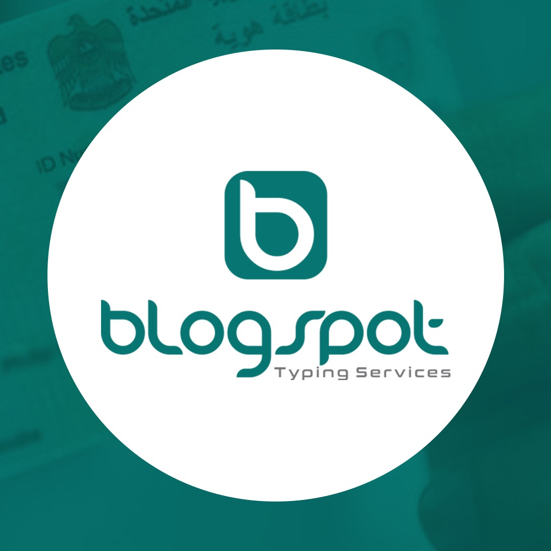 Blogspot Typing Services