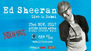 Ed Sheeran Live in Dubai