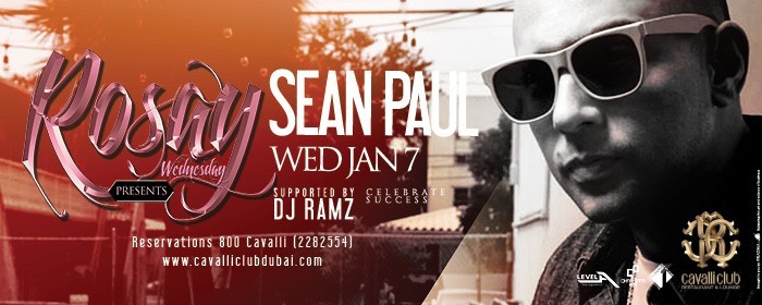 ​Sean Paul at Cavalli Lounge