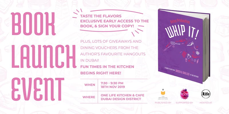 Whip it! - Book Launch Event