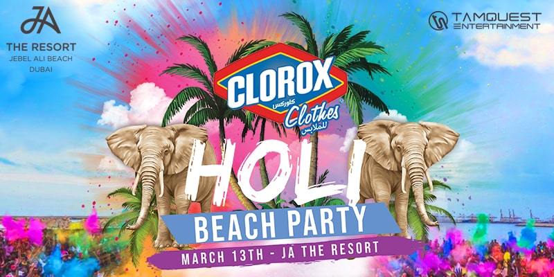 Clorox Holi Beach Party