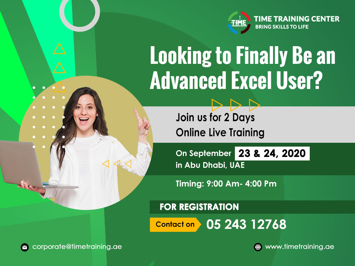 2 Days Online Live Class on Advanced Excel