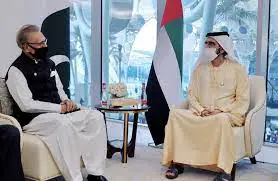 Expo 2020 : Sheikh Mohammed meets Pakistan President