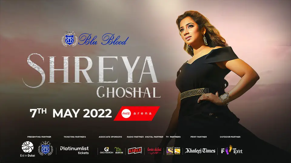 Bollywood singer Shreya Ghoshal to perform in Dubai