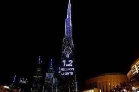 Burj Khalifa - UAE celebrates recovery from COVID