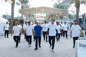 Dubai Police officers take part in fitness challenge