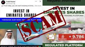 Emirates issues warning about the new investment scam  
