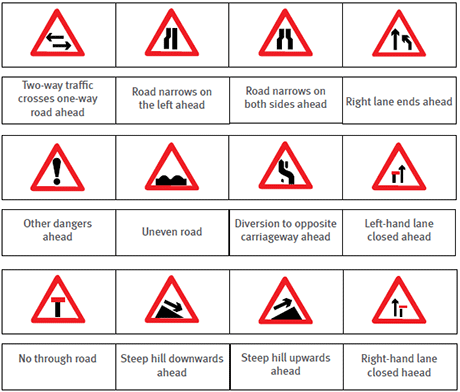 dubai road signs