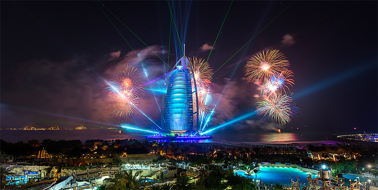 Dubai Laser Show