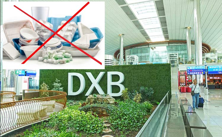 dubai airport ban plastics