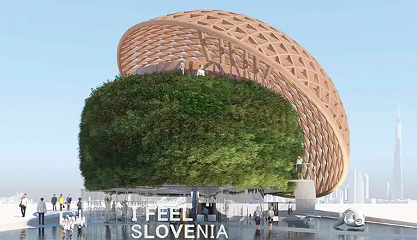 slovanian pavilion at Dubai expo